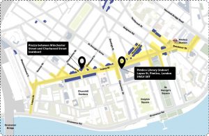 Map of the Lupus Street strategy area